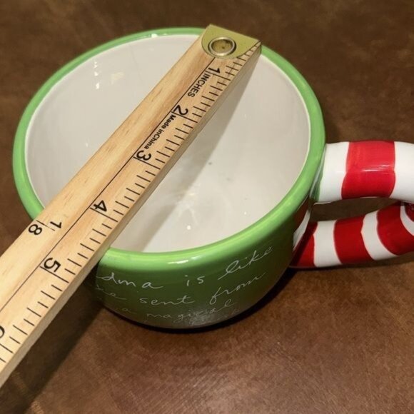 Sandra Magsamen Grandma Sent From Above Green Ceramic Mug - Picture 5 of 7